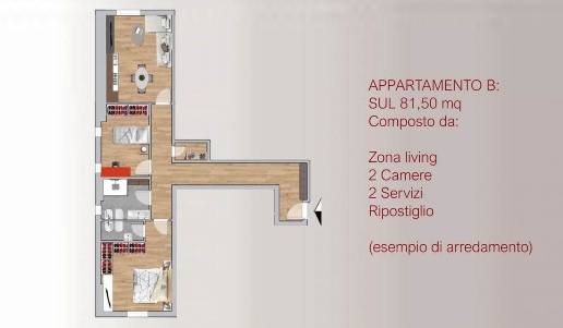 appartamento in vendita a Firenze in zona Campo di Marte
