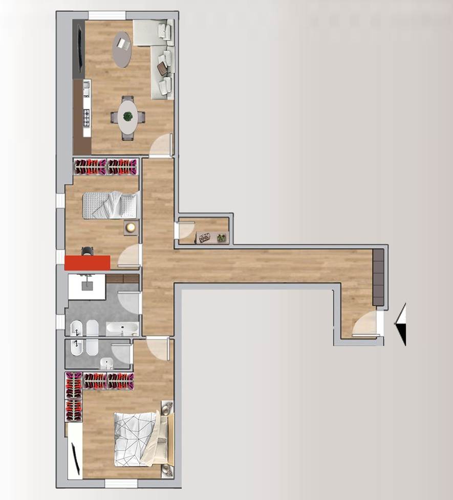 appartamento in vendita a Firenze in zona Campo di Marte