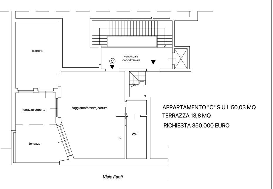 appartamento in vendita a Firenze in zona Campo di Marte