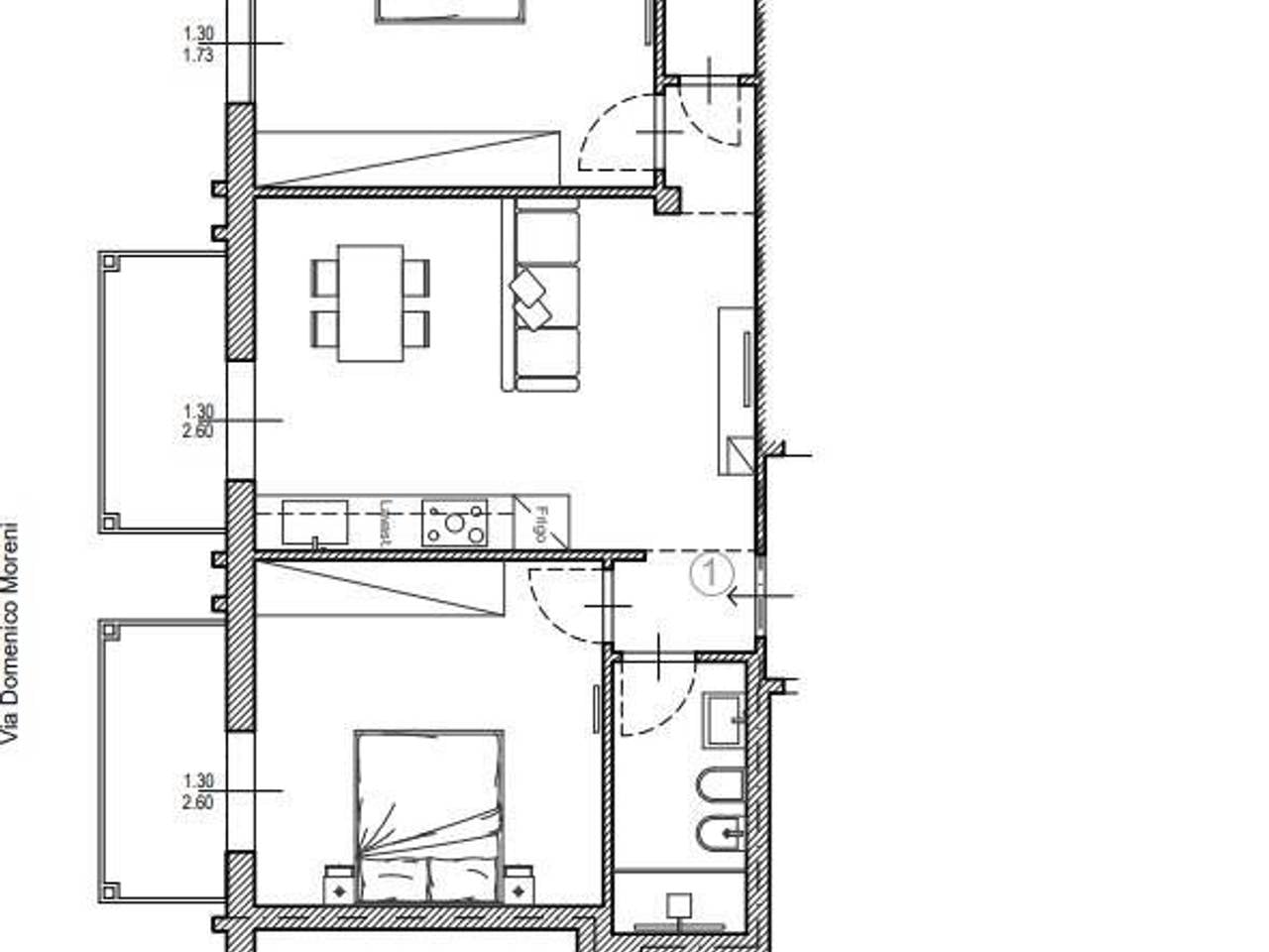 appartamento in vendita a Firenze in zona Coverciano