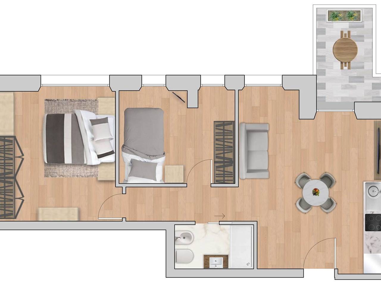 appartamento in vendita a Firenze in zona Firenze Nova