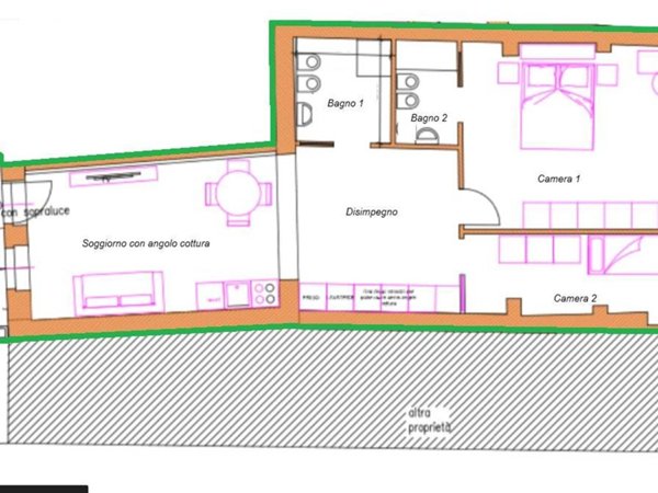 appartamento in vendita a Firenze in zona Isolotto