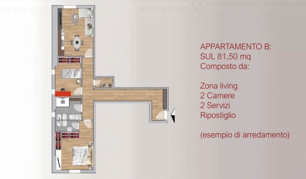 appartamento in vendita a Firenze in zona Campo di Marte