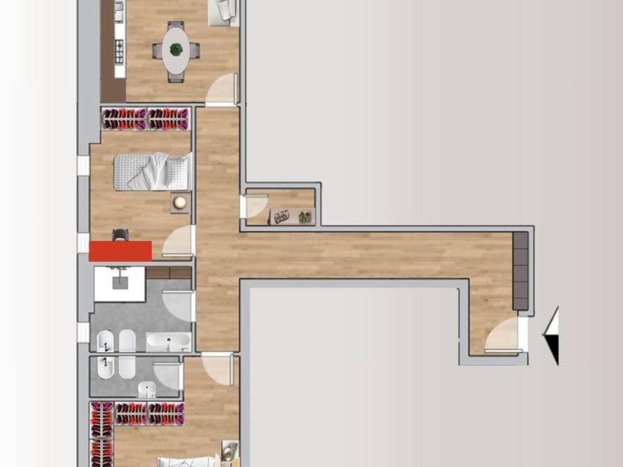 appartamento in vendita a Firenze in zona Coverciano