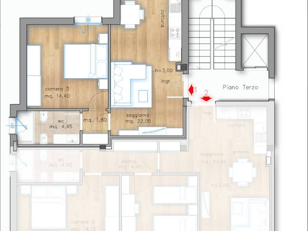 appartamento in vendita a Firenze in zona Novoli