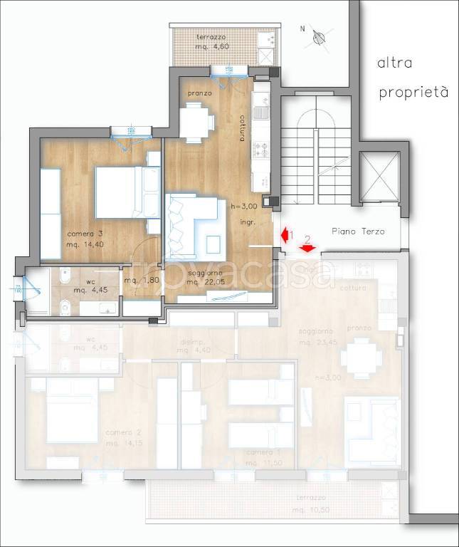 appartamento in vendita a Firenze in zona Novoli