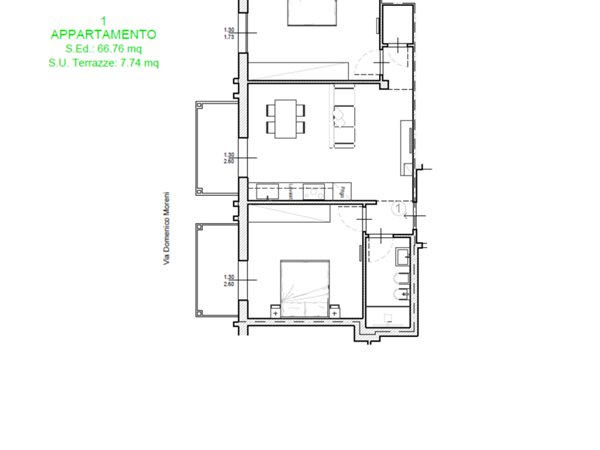 appartamento in vendita a Firenze in zona Coverciano