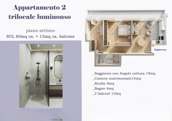 appartamento in vendita a Firenze in zona Novoli