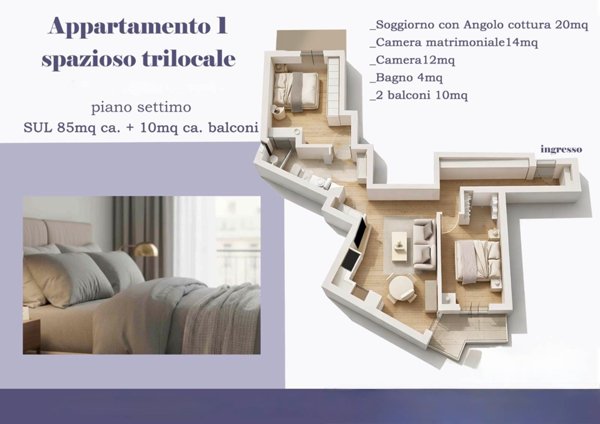 appartamento in vendita a Firenze in zona Novoli