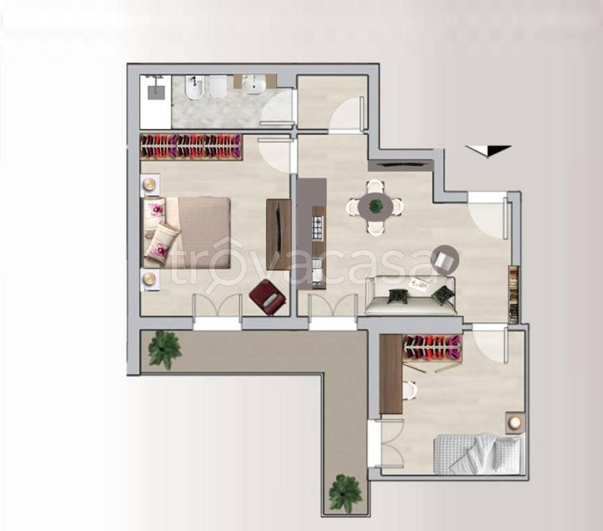 appartamento in vendita a Firenze in zona Coverciano