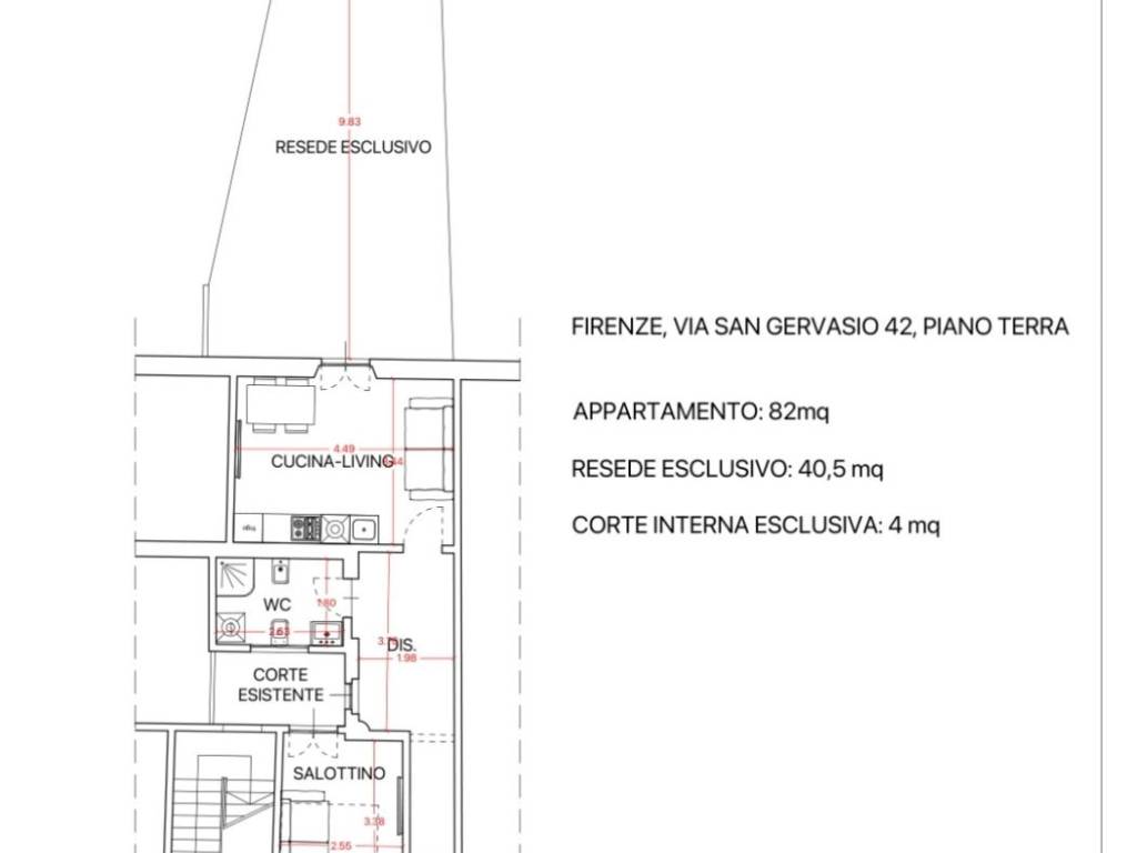 appartamento in vendita a Firenze in zona Campo di Marte