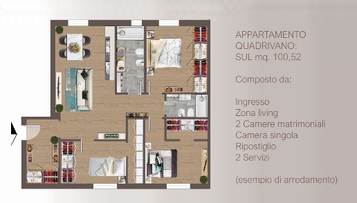 appartamento in vendita a Firenze in zona Isolotto