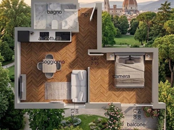 appartamento in vendita a Firenze