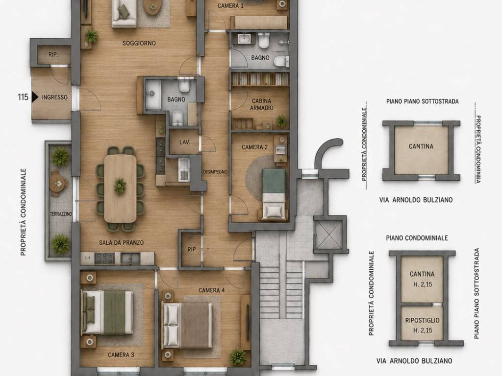 appartamento in vendita a Firenze in zona Campo di Marte