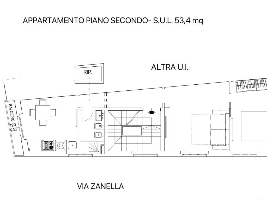appartamento in vendita a Firenze in zona Centro San Frediano