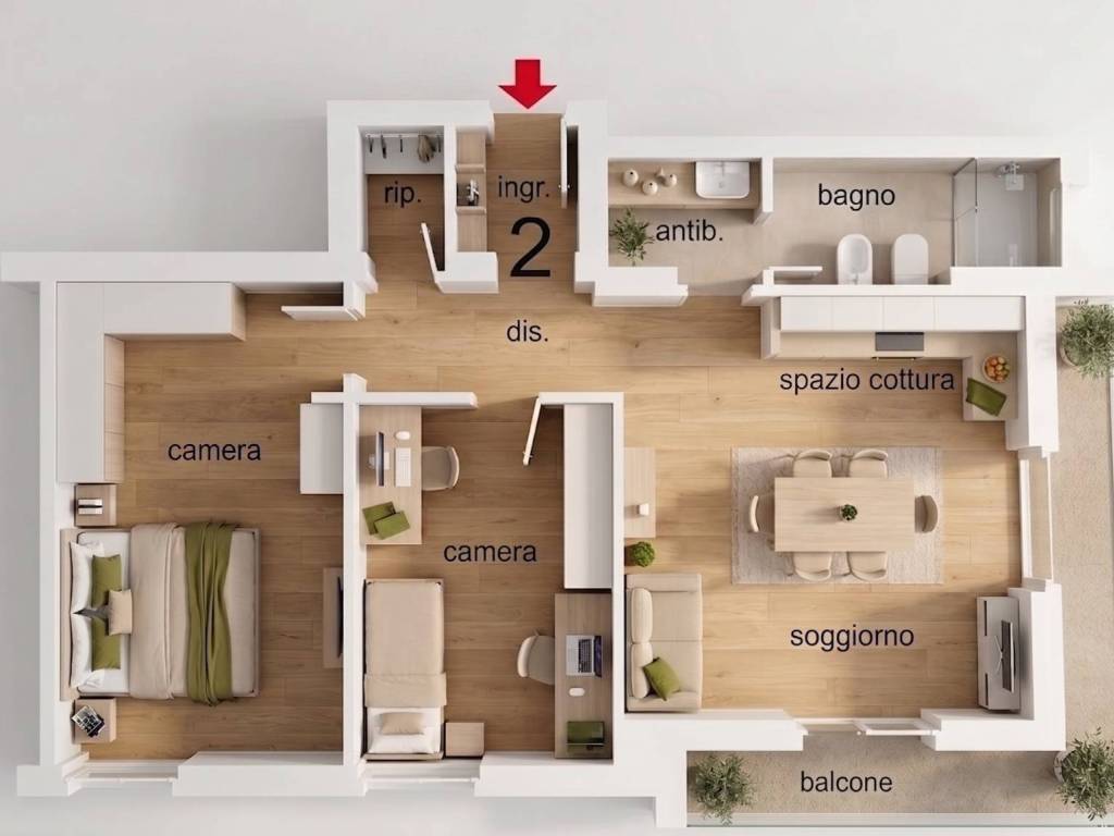 appartamento in vendita a Firenze in zona Novoli