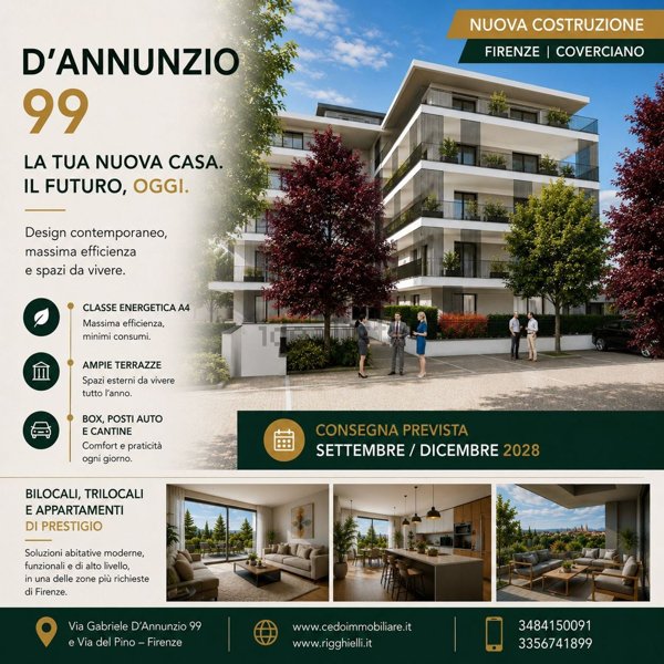 appartamento in vendita a Firenze in zona Coverciano