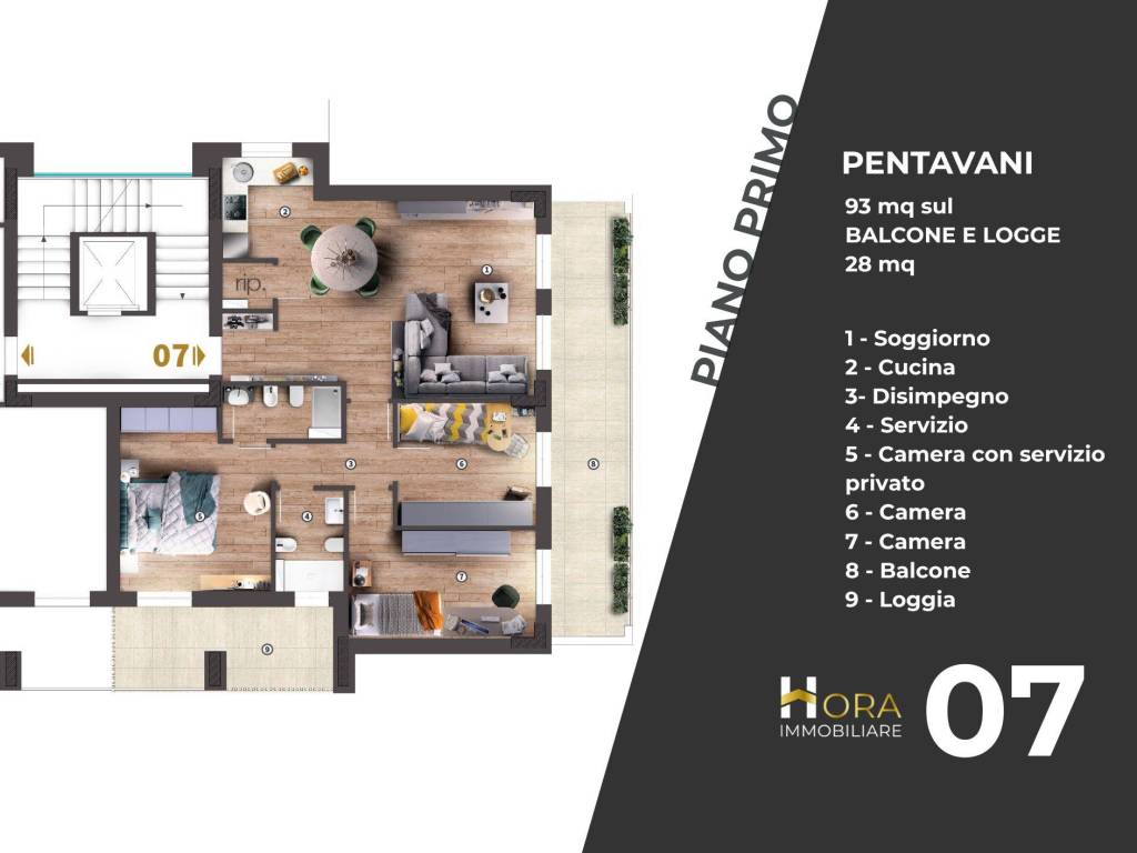 appartamento in vendita a Firenze in zona Isolotto