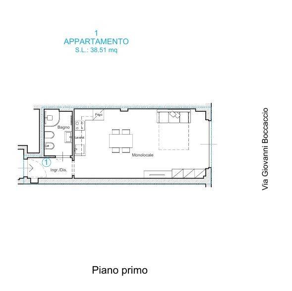 appartamento in vendita a Firenze in zona Le Cure