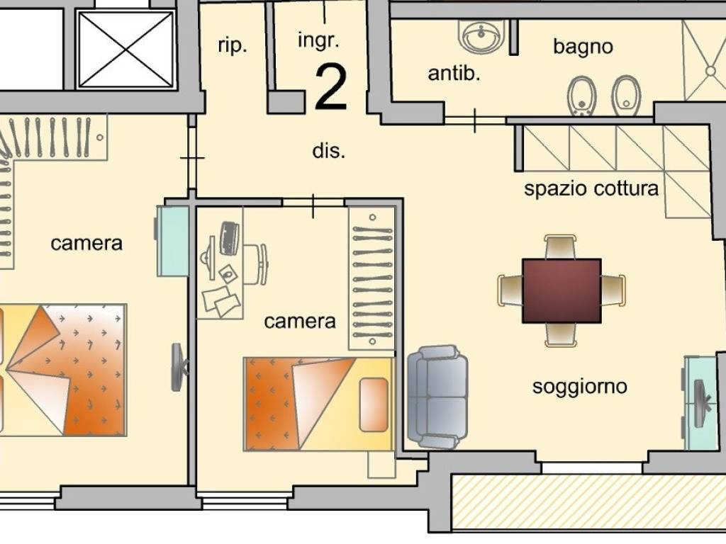 appartamento in vendita a Firenze in zona Novoli