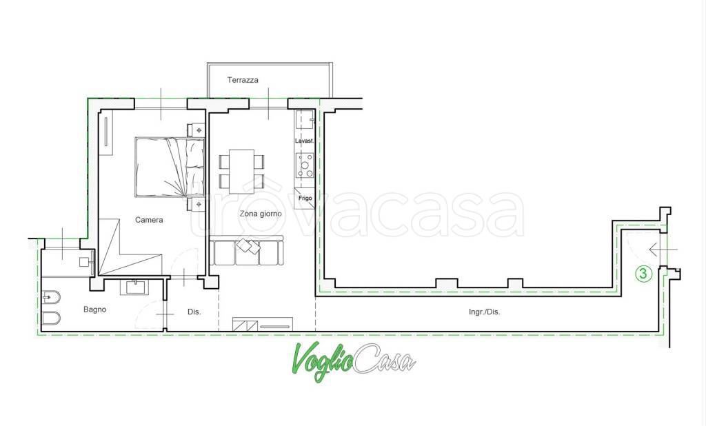 appartamento in vendita a Firenze in zona Le Cure