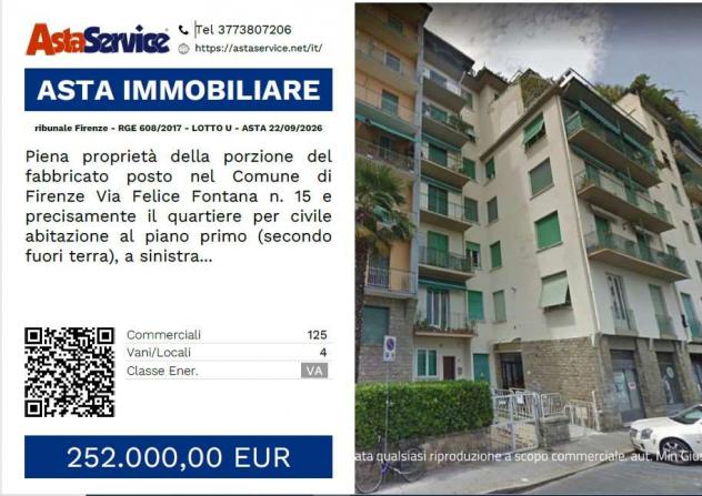 appartamento in vendita a Firenze in zona Romito