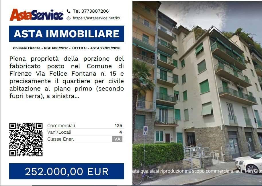 appartamento in vendita a Firenze in zona Centro Storico
