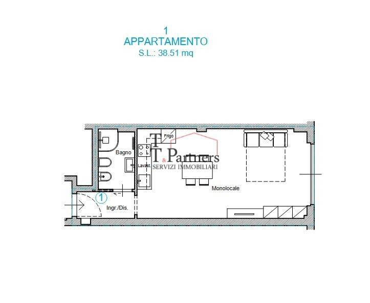 appartamento in vendita a Firenze in zona Le Cure