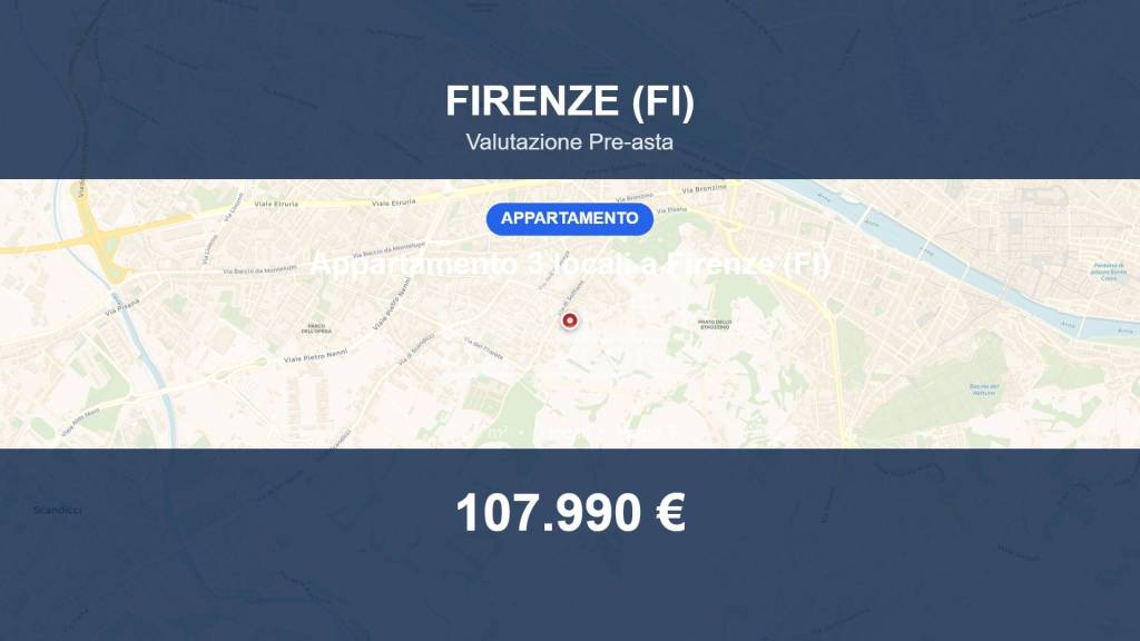 appartamento in vendita a Firenze in zona Bellosguardo