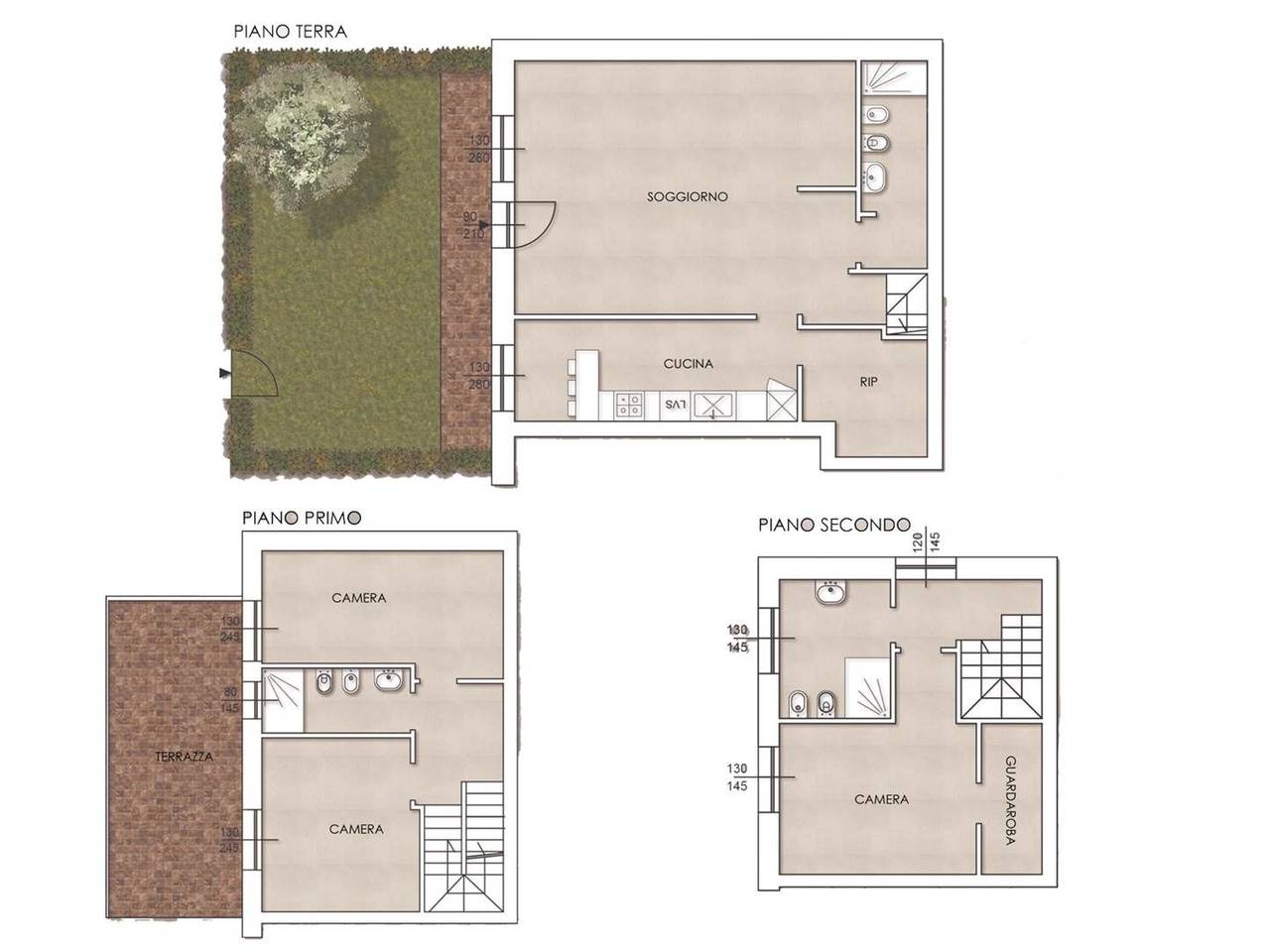 casa indipendente in vendita a Firenze in zona Careggi