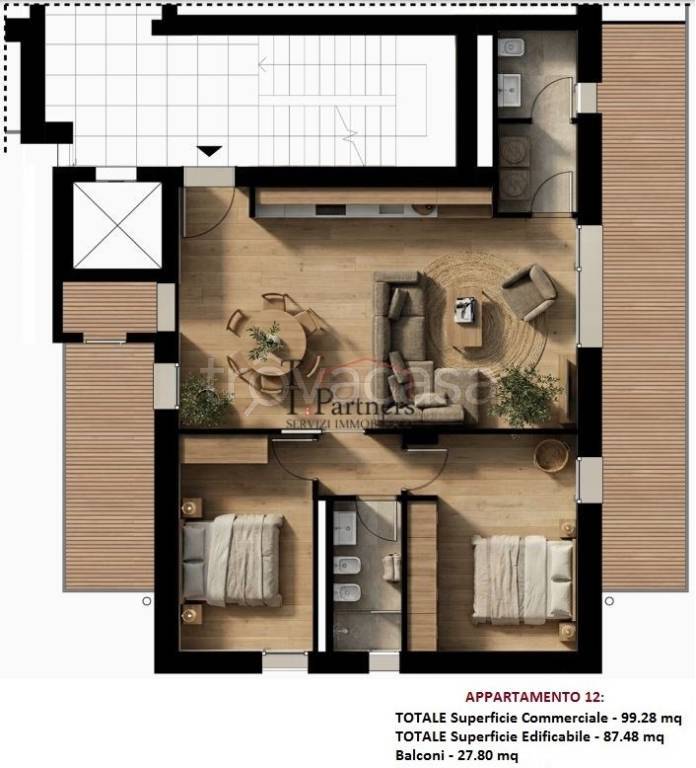 appartamento in vendita a Firenze in zona Coverciano