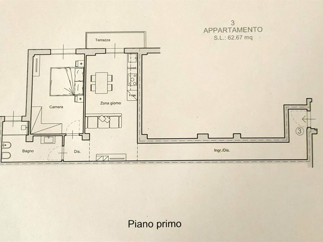 appartamento in vendita a Firenze in zona Le Cure