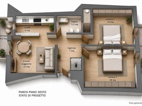 appartamento in vendita a Firenze in zona Centro Storico