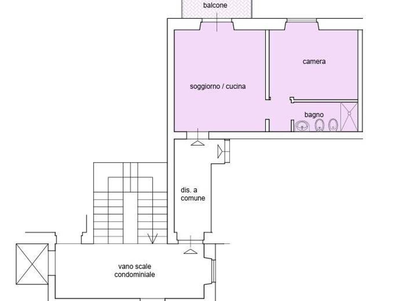 appartamento in vendita a Firenze in zona Statuto
