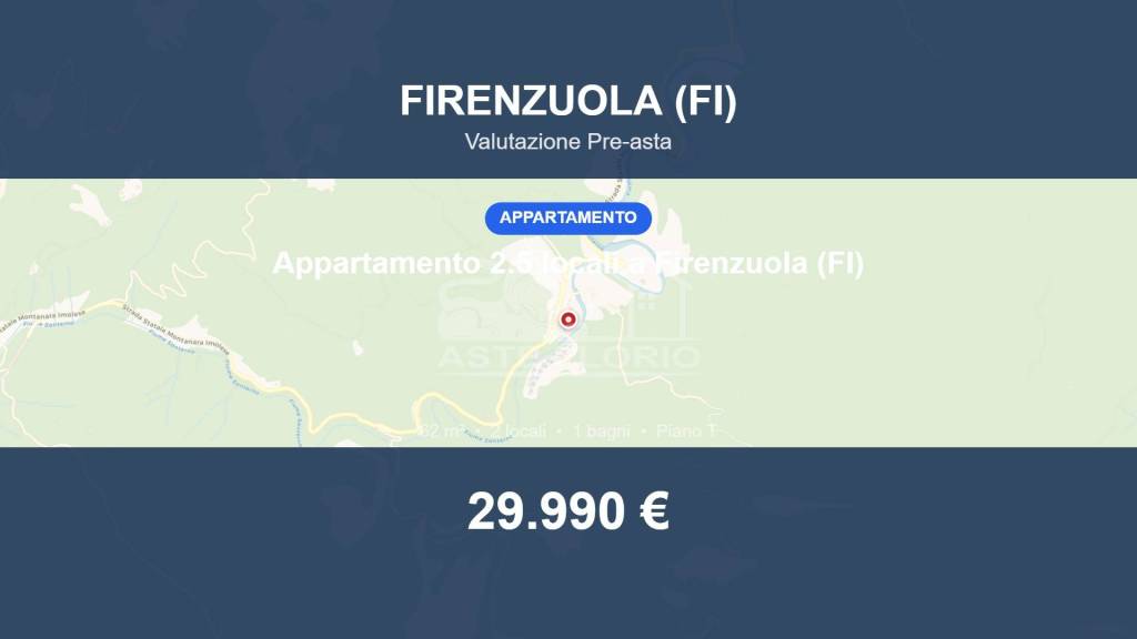 appartamento in vendita a Firenzuola in zona San Pellegrino