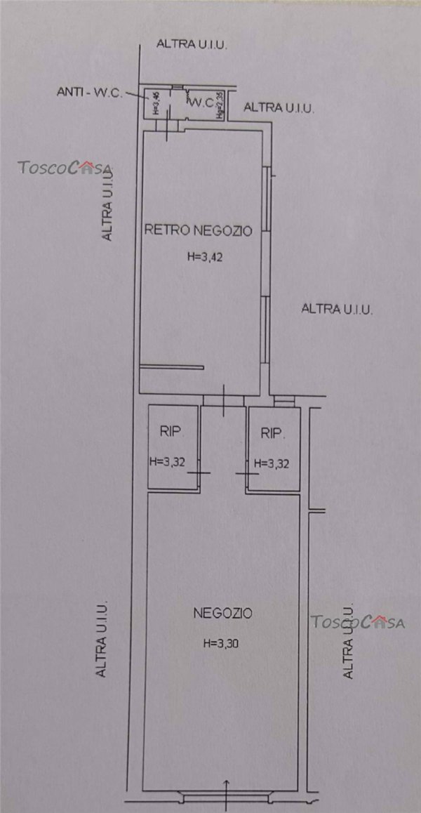 locale commerciale in vendita a Fucecchio