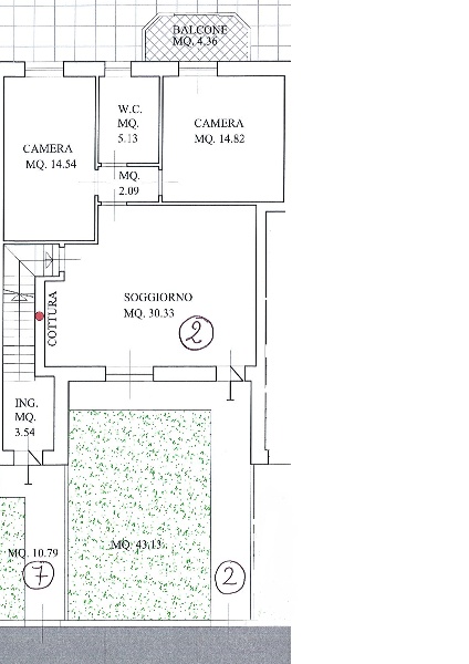 appartamento in vendita a Fucecchio