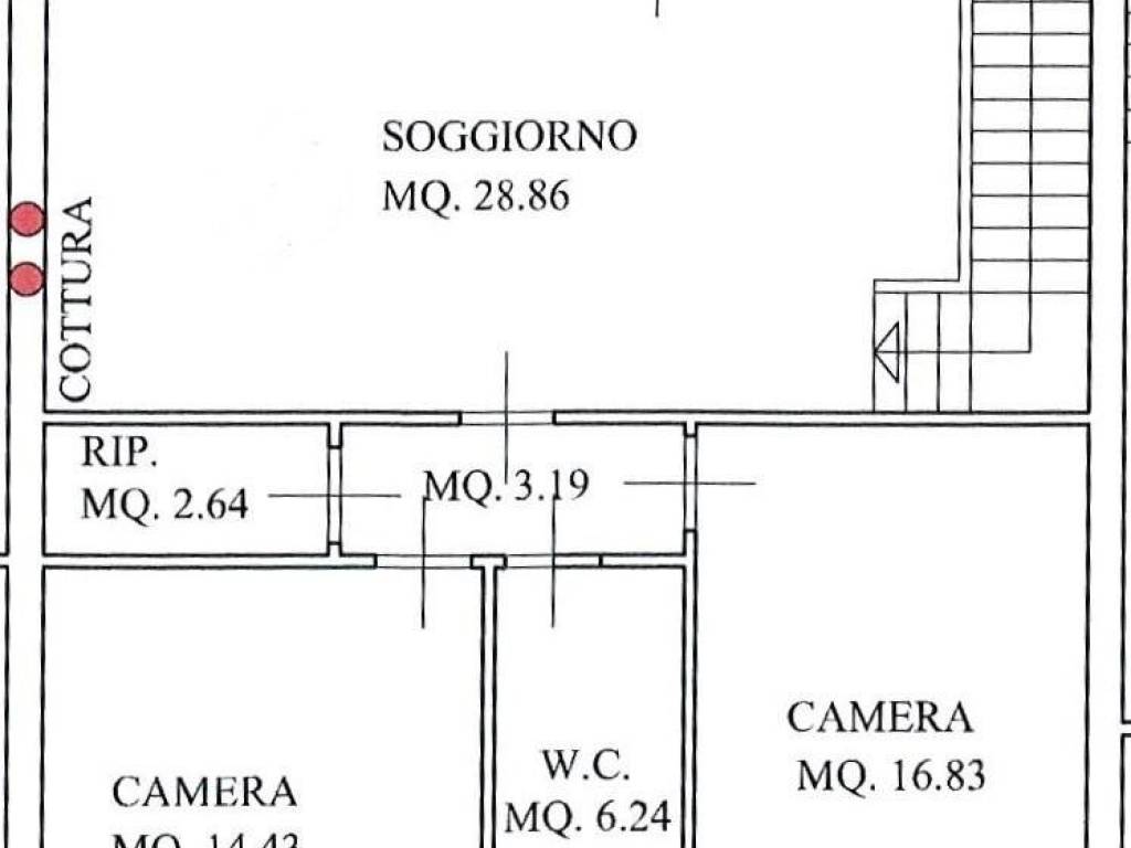 appartamento in vendita a Fucecchio