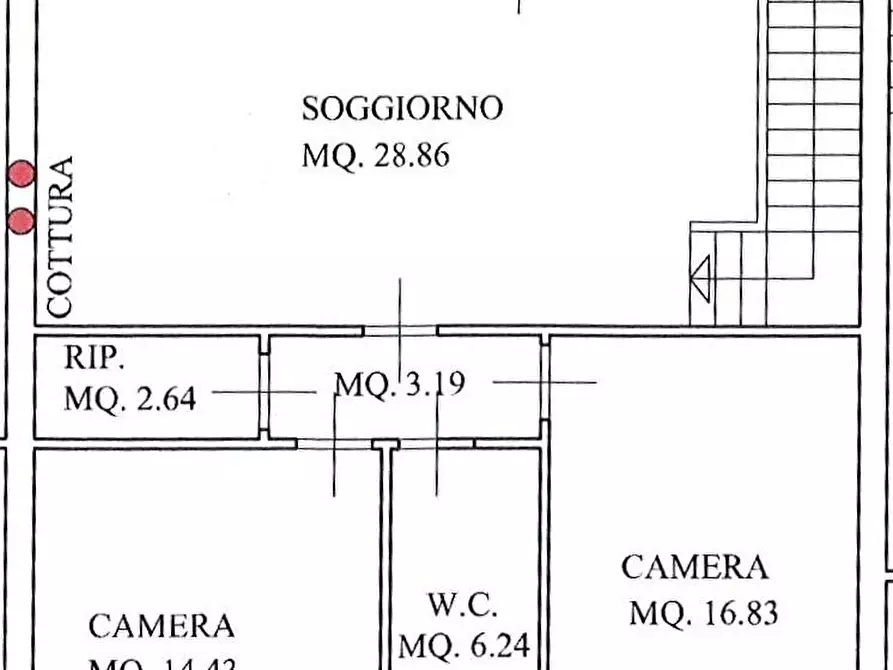 appartamento in vendita a Fucecchio