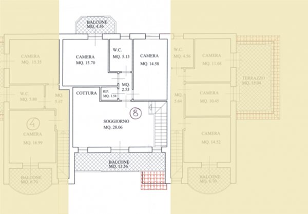 appartamento in vendita a Fucecchio