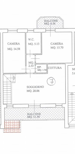 appartamento in vendita a Fucecchio