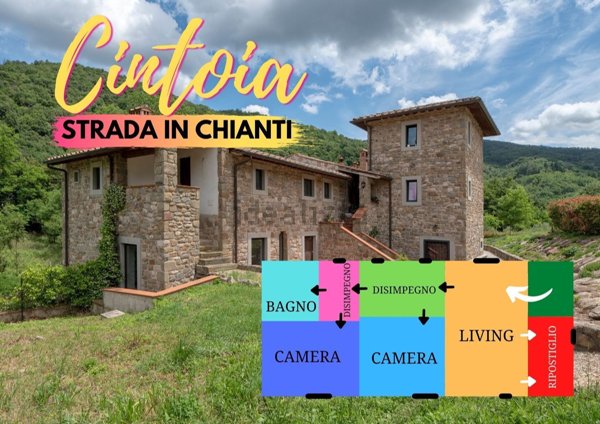 appartamento in vendita a Greve in Chianti in zona Strada in Chianti