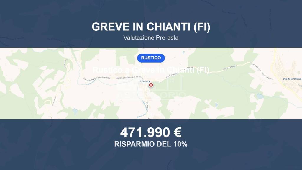terreno agricolo in vendita a Greve in Chianti in zona Il Ferrone