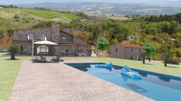 casa indipendente in vendita a Greve in Chianti in zona Panzano in Chianti