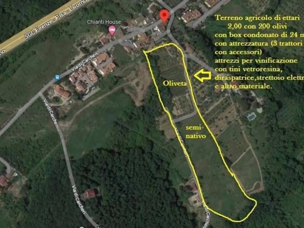 terreno agricolo in vendita a Lastra a Signa in zona Inno