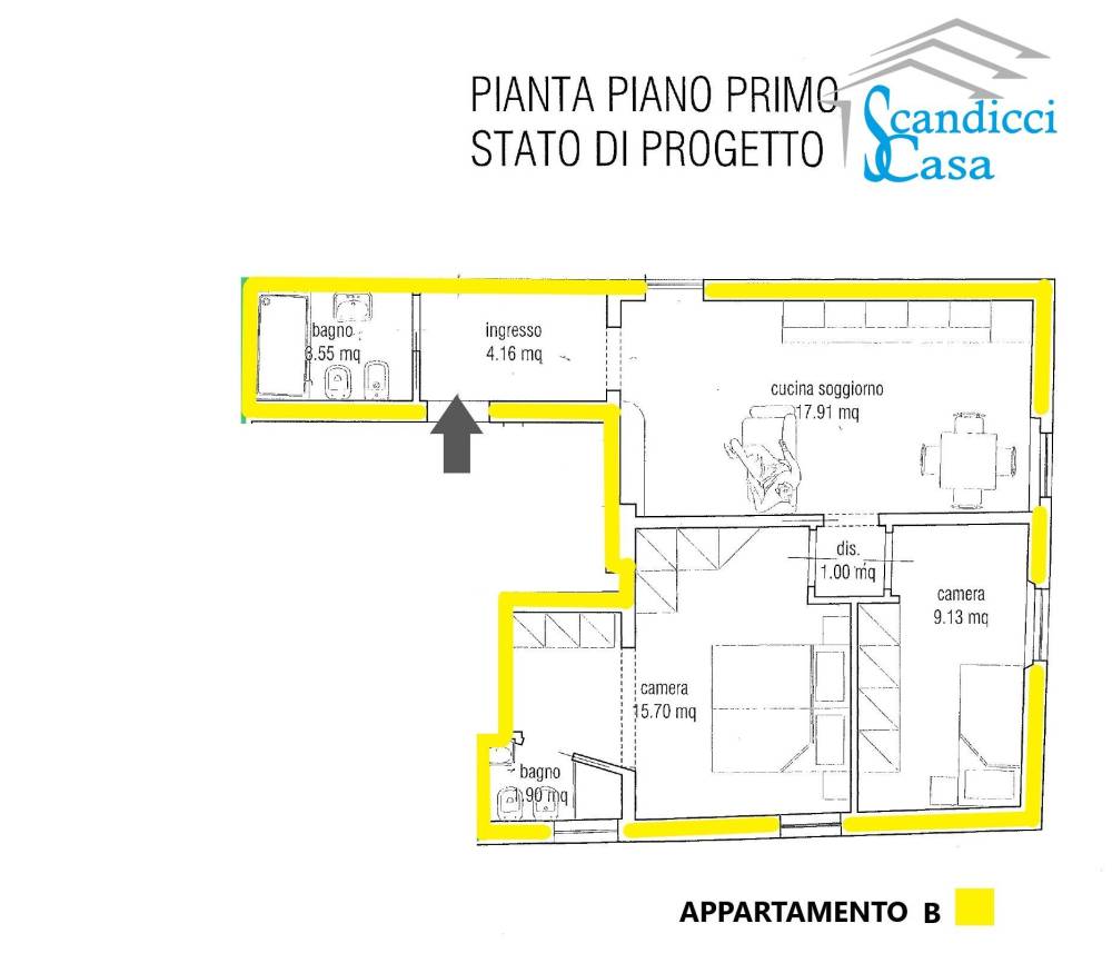 appartamento in vendita a Lastra a Signa