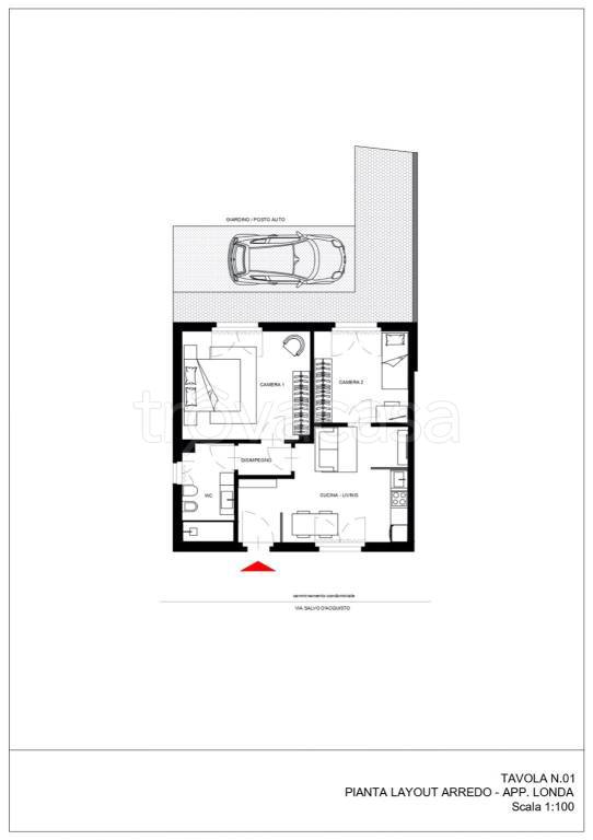 appartamento in vendita a Londa