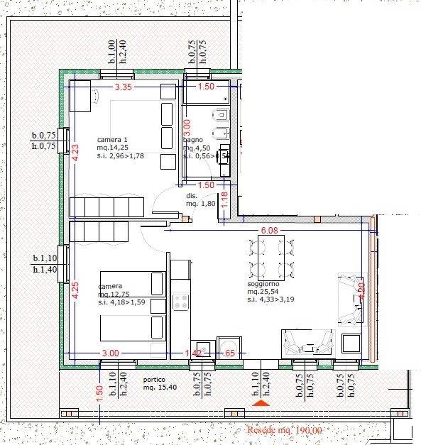 appartamento in vendita a Montelupo Fiorentino in zona Fibbiana