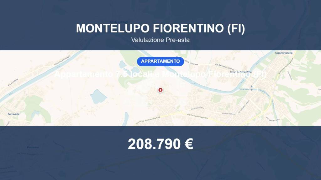 appartamento in vendita a Montelupo Fiorentino in zona Fibbiana