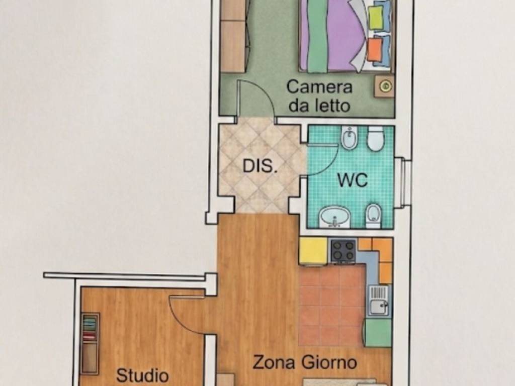 appartamento in vendita a Montelupo Fiorentino in zona Samminiatello